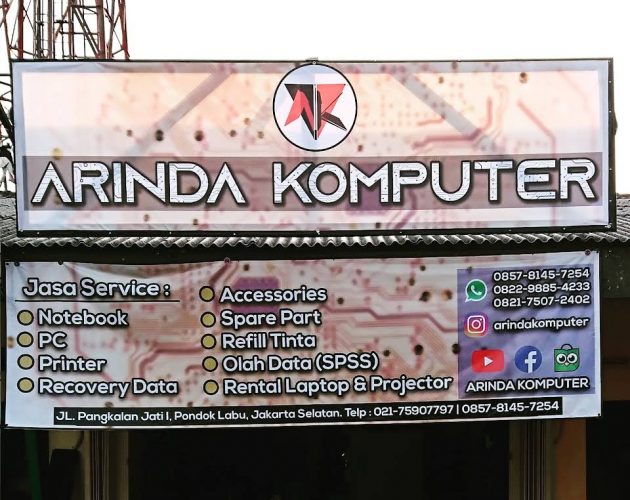 Toko Laptop Murah Arinda Komputer - Photo by Business Site