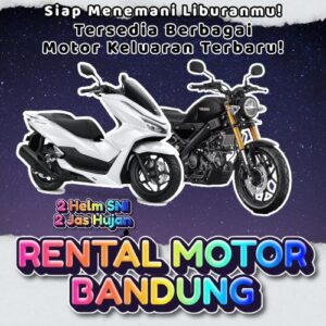 10 Rental Sewa Motor Bandung Tanpa Kena Macet Untuk Keliling Kota