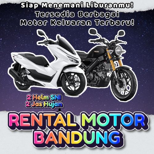10 Rental Sewa Motor Bandung Tanpa Kena Macet Untuk Keliling Kota
