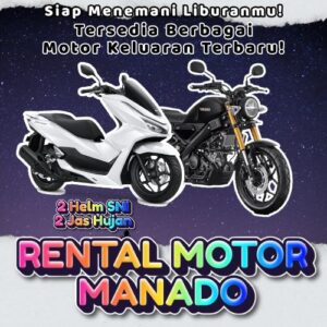 10 Rental Sewa Motor Manado Tanpa Kena Macet Untuk Keliling Kota
