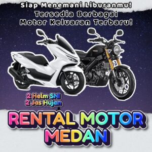 10 Rental Sewa Motor Medan Tanpa Kena Macet Untuk Keliling Kota