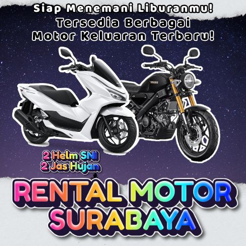 10 Rental Sewa Motor Surabaya Tanpa Kena Macet Untuk Keliling Kota