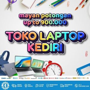 10 Toko Laptop Kediri Diskon 900rb, Bisa Kredit Tanpa DP