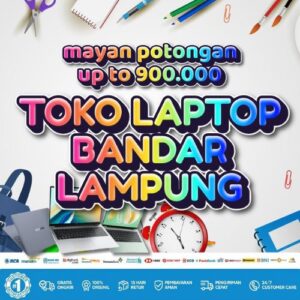10 Toko Laptop di Bandar Lampung Diskon 900rb, Bisa Kredit Tanpa DP