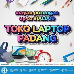 10 Toko Laptop di Padang Diskon 900rb, Bisa Kredit Tanpa DP
